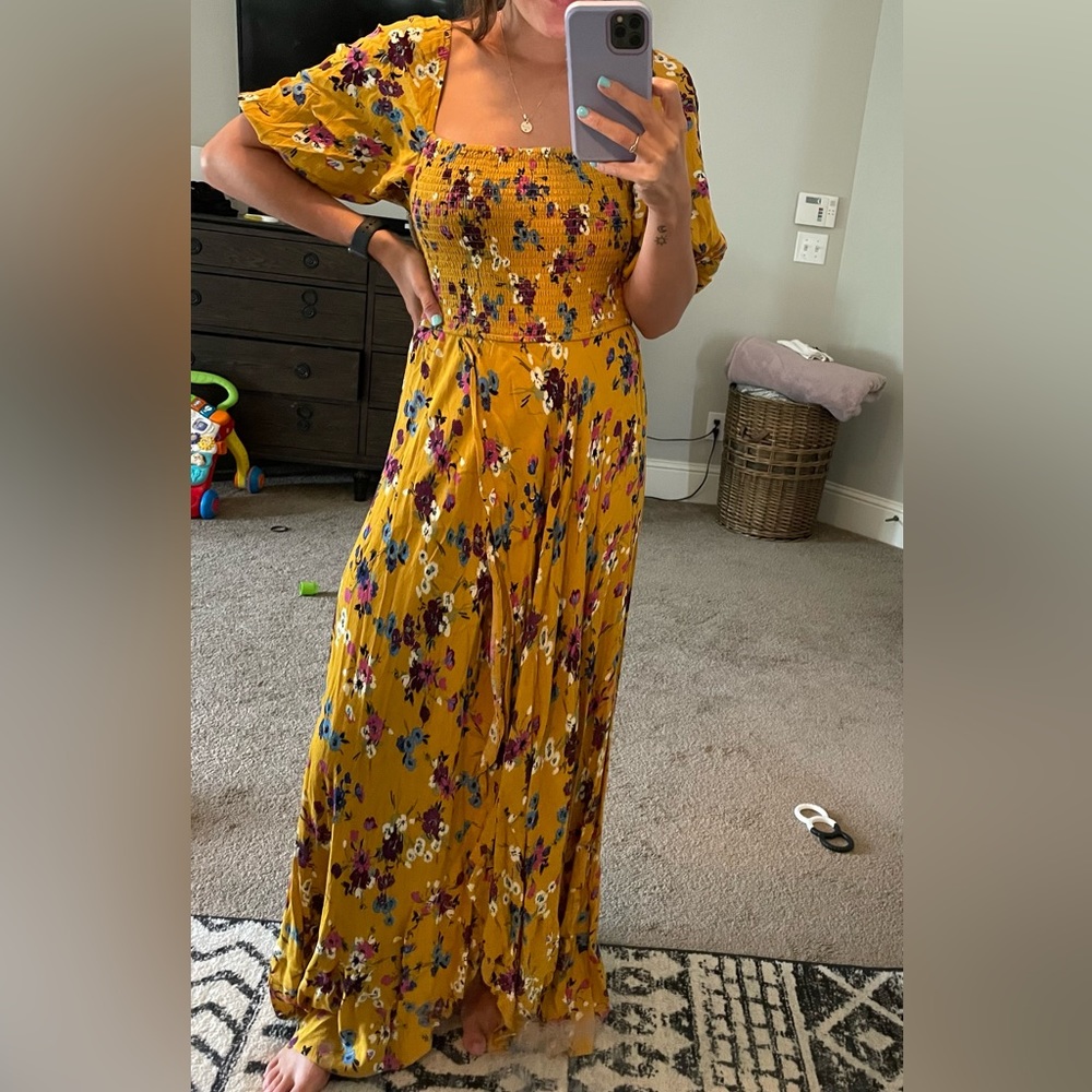 BAND OF GYPSIES FLORAL DRESS